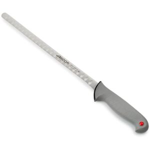 Arcos Nůž na ryby z ušlechtilé oceli Nitrum 30 cm – ideální pro profesionální použití a hygienu – černá rukojeť z polypropylenu s elastomerovým potahem, řada Colour Proof