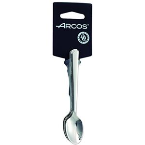 Arcos Série Toscana Mocca sada lžiček (6 lžící) monoblok z jednoho kusu ušlechtilé oceli 18/10 a 115 mm barva stříbrná