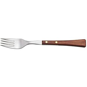 Arcos Tafelgabel Edelstahl 18/10 Holzgriff, 100 mm Perfekt für Esszimmer Serie Manchega