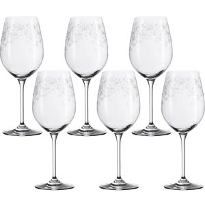 Leonardo Chateau Sklenice na bílé víno, pohár na bílé víno se taženou rukojetí, sklenice na víno vhodné do myčky, 6dílná sada, 410 ml, 061591 Leonardo Chateau Sklenice na bílé víno, pohár na bílé víno se taženou rukojetí, sklenice na víno vhodné do myčky, 6dílná sada, 410 ml, 061591