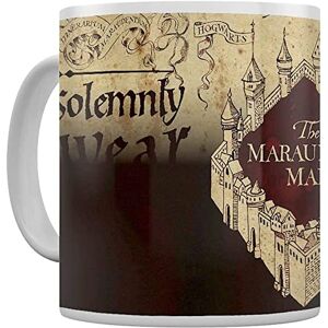Pyramid Harry Potter hrnek termoefekt/změna barvy (Marauders Map Design) 325ml keramický hrnek, šálek na kávu v dárkové krabičce – oficiální zboží Pyramid Harry Potter hrnek termoefekt/změna barvy (Marauders Map Design) 325ml keramický hrnek, šálek na kávu v dárkové krabičce – oficiální zboží