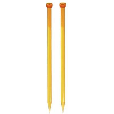 KnitPro Trendz - 15 cm - 4.0 mm - oranžová - pletací jehly KnitPro Trendz - 15 cm - 4.0 mm - oranžová - pletací jehly