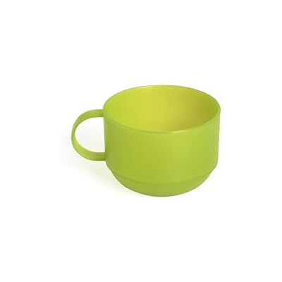 Excelsa Rainbow hrnek Jumbo 0,50 litrů, plast, zelený, 11 x 11 x 8 cm Excelsa Rainbow hrnek Jumbo 0,50 litrů, plast, zelený, 11 x 11 x 8 cm