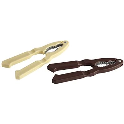 Fackelmann 48324 Nussknacker, Aluminium, 18cm, braun/Creme Fackelmann 48324 Nussknacker, Aluminium, 18cm, braun/Creme