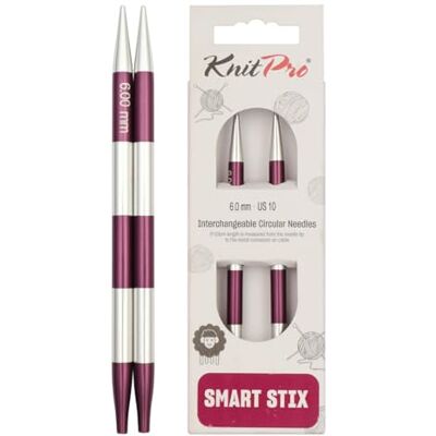 KnitPro SmartStix Výměnné Kruhové Jehlice z Hliníku - Pletení KnitPro SmartStix Výměnné Kruhové Jehlice z Hliníku - Pletení