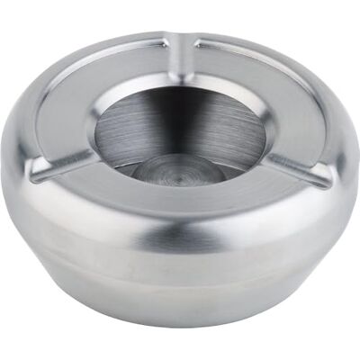 APS 90 Windaschenbecher, mit Windschutzdeckel, Ø 10 cm, Höhe 4,5 cm, Edelstahl, matt poliert APS 90 Windaschenbecher, mit Windschutzdeckel, Ø 10 cm, Höhe 4,5 cm, Edelstahl, matt poliert