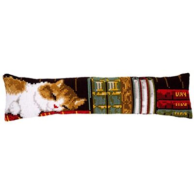 Vervaco Kreuzstich Stickpackungen Dekorative Zugluftstopper Vorgedruckt Kissen Schlafende Katze DIY Set Kreativ Set Für Erwachsene ca. 80 x 20 cm Bastelset Handwerker Haus Dekoration Vervaco Kreuzstich Stickpackungen Dekorative Zugluftstopper Vorgedruckt Kissen Schlafende Katze DIY Set Kreativ Set Für Erwachsene ca. 80 x 20 cm Bastelset Handwerker Haus Dekoration