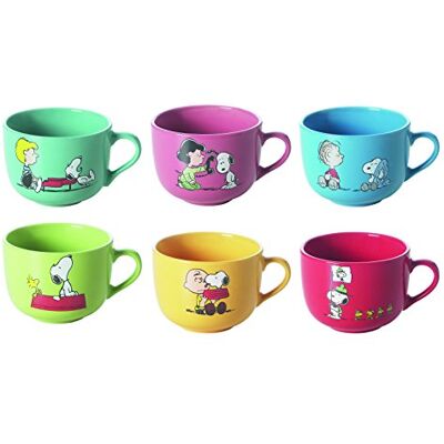 Excelsa Excèlsa Jumbo hrnek Snoopy, různé barvy Excelsa Excèlsa Jumbo hrnek Snoopy, různé barvy