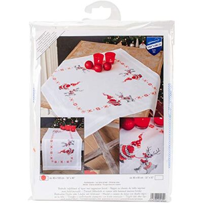 Vervaco Stickpackung Kreuzstich Set Vorgedruckt Tischläufer Wichtel Stickdecken Vorgezeichnet DIY Basteln Erwachsene Kreativ Stickläufer zum Selbersticken 40 x 100 cm Stickset Vervaco Stickpackung Kreuzstich Set Vorgedruckt Tischläufer Wichtel Stickdecken Vorgezeichnet DIY Basteln Erwachsene Kreativ Stickläufer zum Selbersticken 40 x 100 cm Stickset