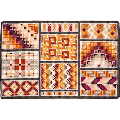 Vervaco Sada na křížkovou steh - Geometrický motiv pro začátečníky Vervaco Sada na křížkovou steh - Geometrický motiv pro začátečníky