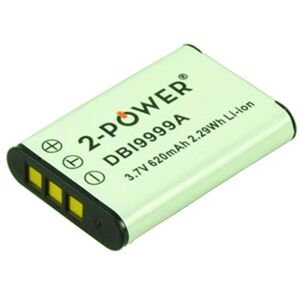 2-POWER 640mAh Li-Ion (3,7V) Kamera Ersetzt Akku für NP-BY1 2-POWER 640mAh Li-Ion (3,7V) Kamera Ersetzt Akku für NP-BY1