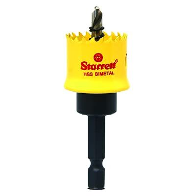 Starrett HSS bimetalová děrovací pila CSC22 akumulátorová řezná děrovaná pila na dřevo, plasty, ocel, různé materiály 22 mm Starrett HSS bimetalová děrovací pila CSC22 akumulátorová řezná děrovaná pila na dřevo, plasty, ocel, různé materiály 22 mm