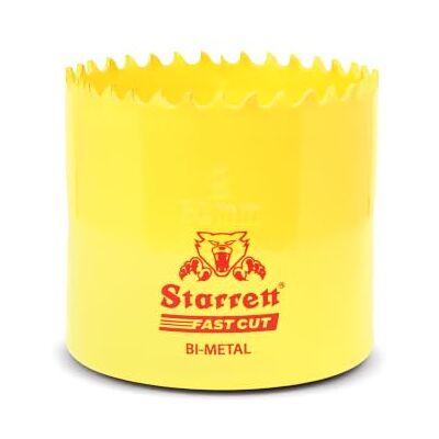 Starrett HSS bimetalová děrovací pila FCH0200 rychle řezaná extra kobaltová děrovaná pila pro nerezový plech dřevo plast různé materiály 51 mm Starrett HSS bimetalová děrovací pila FCH0200 rychle řezaná extra kobaltová děrovaná pila pro nerezový plech dřevo plast různé materiály 51 mm