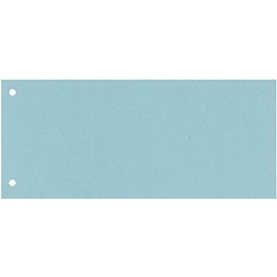Q-Connect KF00512 Trennblätter, Farbregister, Aktenfahnen, Universalregister Trennstreifen 10,5x24cm 100 Stück blau Q-Connect KF00512 Trennblätter, Farbregister, Aktenfahnen, Universalregister Trennstreifen 10,5x24cm 100 Stück blau
