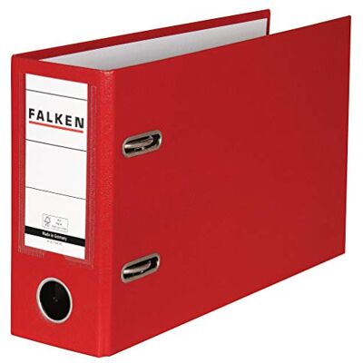 FALKEN Originální PP barevný pořadač plastový pořadač speciální formát. Made in Germany. 8 cm široký DIN A5 na šířku s výměnným oknem červený výsuv na účet kroužkový pořadač pořadač pořadač na dopisy FALKEN Originální PP barevný pořadač plastový pořadač speciální formát. Made in Germany. 8 cm široký DIN A5 na šířku s výměnným oknem červený výsuv na účet kroužkový pořadač pořadač pořadač na dopisy