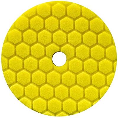 Chemical Guys BUFX111HEX5 Hex-Logic Heavy Cutting Pad - Žlutá - Heavy Cutting Pad Chemical Guys BUFX111HEX5 Hex-Logic Heavy Cutting Pad - Žlutá - Heavy Cutting Pad