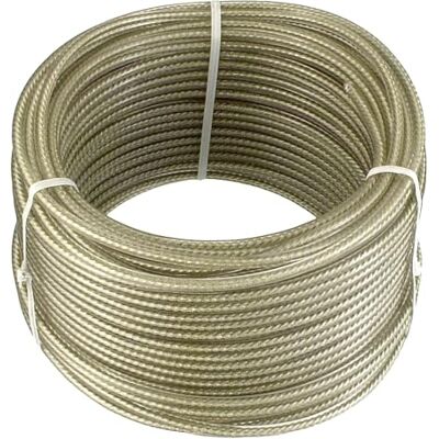 Connex Drátěné lano 3 mm x 30 m béžové opláštěné plastem víceúčelové drátěné lano mez zátěže: max. 36 kg / lano / ocelové lano / drát / DY2701391 Víceúčelové drátěné lano – mez zatížení: max. 36 kg – 3 mm x 30 m – lano – drát – 3 mm – 30 m – vhodné k dr Connex Drátěné lano 3 mm x 30 m béžové opláštěné plastem víceúčelové drátěné lano mez zátěže: max. 36 kg / lano / ocelové lano / drát / DY2701391 Víceúčelové drátěné lano – mez zatížení: max. 36 kg – 3 mm x 30 m – lano – drát – 3 mm – 30 m – vhodné k dr