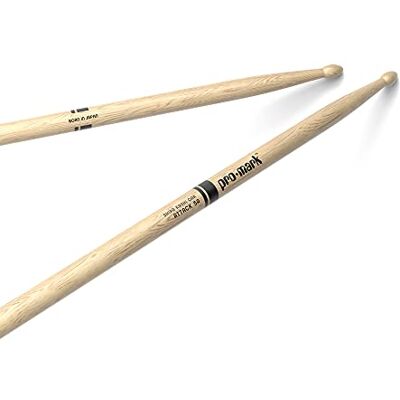 ProMark Paličky na buben bicí tyčinky PW5AW paličky na buben dubové dřevo s Wood Tip ProMark Paličky na buben bicí tyčinky PW5AW paličky na buben dubové dřevo s Wood Tip