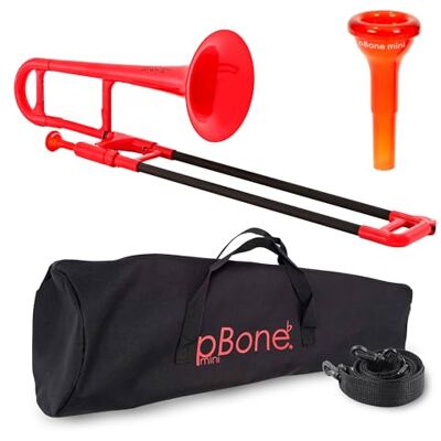 PBONE 700638 Trombone Mini červená PBONE 700638 Trombone Mini červená