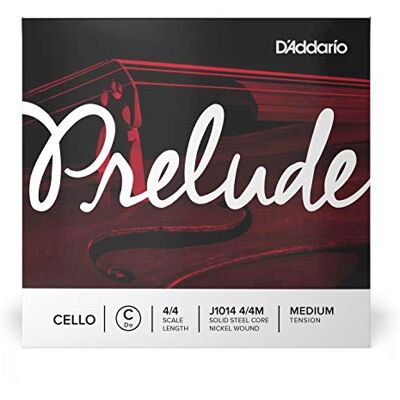 D'Addario Prelude Cello C struny 4/4, střední napětí D'Addario Prelude Cello C struny 4/4, střední napětí