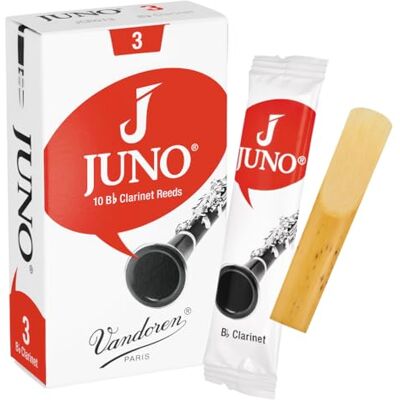 VANDOREN Juno B Blätter für Klarinetten, flach, 10 Stück VANDOREN Juno B Blätter für Klarinetten, flach, 10 Stück