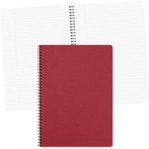 Clairefontaine 781452C spirálový pořadač (DIN A4, 21 x 29,7 cm, Age Bag linkovaný s okrajem, 50 listů) 1 kus červený Clairefontaine 781452C spirálový pořadač (DIN A4, 21 x 29,7 cm, Age Bag linkovaný s okrajem, 50 listů) 1 kus červený