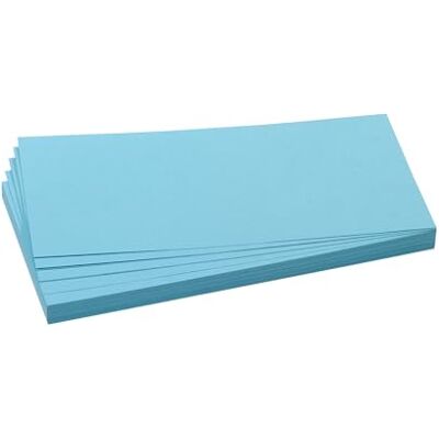 Franken Obdélníky moderování, 205 x 95 mm, 500 kusů, prezentační karty ideální pro jednání, trénink, školení v kanceláři nebo hotelu a učitele ve škole, karty metaplanu, modré, UMZ 1020 18 Franken Obdélníky moderování, 205 x 95 mm, 500 kusů, prezentační karty ideální pro jednání, trénink, školení v kanceláři nebo hotelu a učitele ve škole, karty metaplanu, modré, UMZ 1020 18
