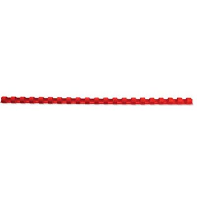GBC CombBind 4028215 Plastikbinderücken 10mm, rot, 100 Stück , GBC CombBind 4028215 Plastikbinderücken 10mm, rot, 100 Stück ,