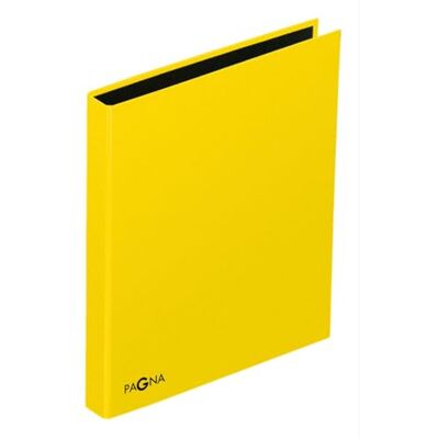 Pagna kroužkový pořadač A4 Basic, 2kroužková mechanika, žlutá Pagna kroužkový pořadač A4 Basic, 2kroužková mechanika, žlutá