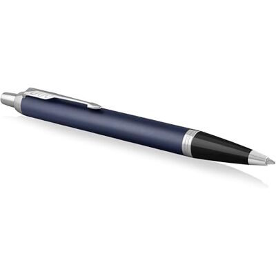 Parker IM kuličkové pero Matte Blue střední hrot modrá dárková krabička Parker IM kuličkové pero Matte Blue střední hrot modrá dárková krabička
