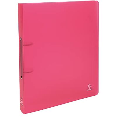 Exacompta 54355E kroužek pojiva chromaline (vyrobený z PP 700µ, 2 kroužky, zadní 40 mm, pro A4 +, 32 x 26,8 cm) 1 kus, červený Exacompta 54355E kroužek pojiva chromaline (vyrobený z PP 700µ, 2 kroužky, zadní 40 mm, pro A4 +, 32 x 26,8 cm) 1 kus, červený