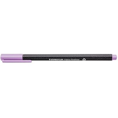 Staedtler 334-62 Triplus Fineliner (trojhranný, super jemný, kovově zasazený hrot, šířka linie cca 0,3 mm, 10 kusů) levandule Staedtler 334-62 Triplus Fineliner (trojhranný, super jemný, kovově zasazený hrot, šířka linie cca 0,3 mm, 10 kusů) levandule