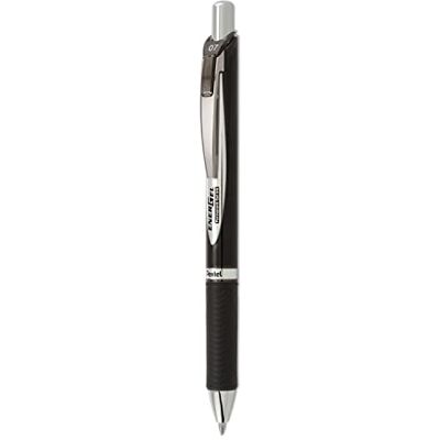 Pentel EnerGel Document BLP77-AX gel roller, černý, šíře čáry 0,7 mm, tiskový mechanismus, znovu naplnitelný, voděodolný, světlostálý inkoust odolný vůči dokumentům podle ISO 27668-2 Pentel EnerGel Document BLP77-AX gel roller, černý, šíře čáry 0,7 mm, tiskový mechanismus, znovu naplnitelný, voděodolný, světlostálý inkoust odolný vůči dokumentům podle ISO 27668-2