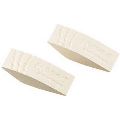 Maped M116610 Radierer Greenlogic, 2er Set, weiß Maped M116610 Radierer Greenlogic, 2er Set, weiß