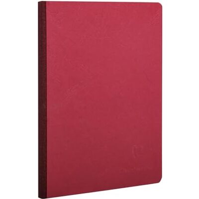 Clairefontaine 795462C sešit A5, len, Age Bag, linkovaný, 96 listů, červený Clairefontaine 795462C sešit A5, len, Age Bag, linkovaný, 96 listů, červený