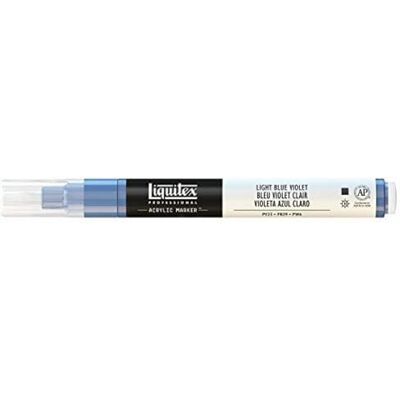 Liquitex Fialový světlemodrý malovací fix - Finká špička 2mm Liquitex Fialový světlemodrý malovací fix - Finká špička 2mm