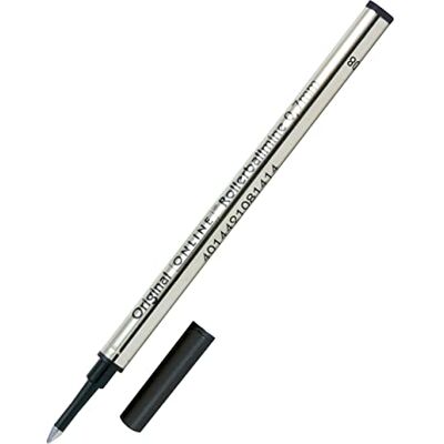 Online 1 x náhradní náplň na inkoustové pero, barva černá, tloušťka linky 0,7 mm, náplň na kuličkový míč od , také pro Faber-Castell, senátor, Schneider, atd., ISO 14145-2, kovové pouzdro, keramická Online 1 x náhradní náplň na inkoustové pero, barva černá, tloušťka linky 0,7 mm, náplň na kuličkový míč od , také pro Faber-Castell, senátor, Schneider, atd., ISO 14145-2, kovové pouzdro, keramická
