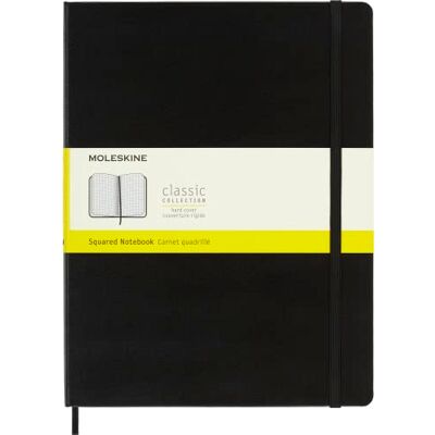 Moleskine Barevný zápisník , černá x-large Moleskine Barevný zápisník , černá x-large