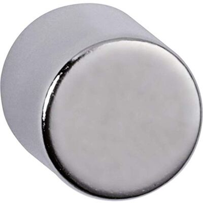 MAUL Neodym Magnete silber 4er Set rund 4 kg Haftkraft MAUL Neodym Magnete silber 4er Set rund 4 kg Haftkraft