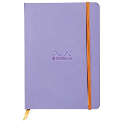 Rhodia 117409C poznámkový sešit (s měkkou obálkou, linkovaný, 80 listů, DIN A5, 14,8 x 21 cm) 1 kus iris Rhodia 117409C poznámkový sešit (s měkkou obálkou, linkovaný, 80 listů, DIN A5, 14,8 x 21 cm) 1 kus iris