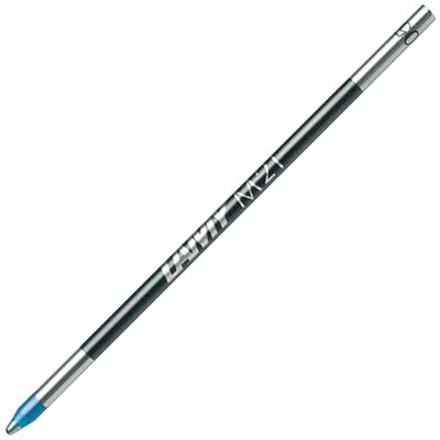 Lamy M 21 náplň 803 – náplň do kuličkového pera z kovu v modré barvě s ocelovým hrotem – pro všechny vícesystémové pera, šířka čáry M Lamy M 21 náplň 803 – náplň do kuličkového pera z kovu v modré barvě s ocelovým hrotem – pro všechny vícesystémové pera, šířka čáry M