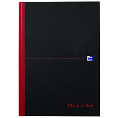 Oxford Black n' Red vázaný poznámkový blok A4, Kladde, /m², linkovaný, 1 kus Oxford Black n' Red vázaný poznámkový blok A4, Kladde, /m², linkovaný, 1 kus