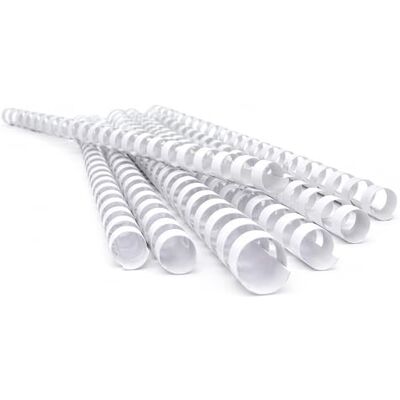 Q-Connect Q Connect KF24024 Spiralbindung, 16 mm, 50 Stück 1 weiß Q-Connect Q Connect KF24024 Spiralbindung, 16 mm, 50 Stück 1 weiß