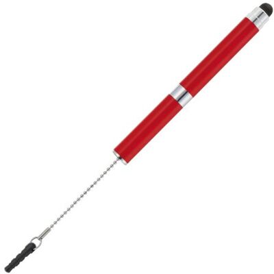 Online 31217/3D mini kuličkové pero i-Charm Flash Červené, standardní náplň D1, píše modře, Stylus Tip, lze připojit ke zdířce pro sluchátka Online 31217/3D mini kuličkové pero i-Charm Flash Červené, standardní náplň D1, píše modře, Stylus Tip, lze připojit ke zdířce pro sluchátka