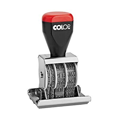 COLOP Platten-Datum-Stempel 04060L mit Text BEZAHLT und Datum Deutsch, Abdruckgröße 30 x 45 mm COLOP Platten-Datum-Stempel 04060L mit Text BEZAHLT und Datum Deutsch, Abdruckgröße 30 x 45 mm