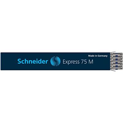 Schneider 7513 Express 75 M propiska náplň (vhodné na dokumenty) balení po 10 kusech, modrá Schneider 7513 Express 75 M propiska náplň (vhodné na dokumenty) balení po 10 kusech, modrá