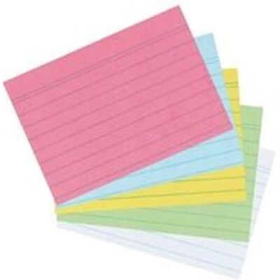 Herlitz Karta do kartotéky/kartotéční listy 1150507, formát A5, 100 ks, bílá, Růžová A7 Herlitz Karta do kartotéky/kartotéční listy 1150507, formát A5, 100 ks, bílá, Růžová A7