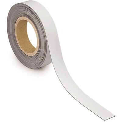 MAUL Etiketovací páska bílá magnetická popisovatelná 10 m x 3 cm MAUL Etiketovací páska bílá magnetická popisovatelná 10 m x 3 cm