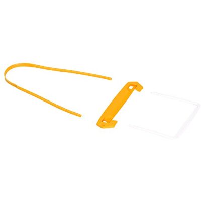 Bankers Box Archivclip Tube 3-teilig für bis zu 630 Blatt Inhalt, 100 Stück, gelb/weiß Bankers Box Archivclip Tube 3-teilig für bis zu 630 Blatt Inhalt, 100 Stück, gelb/weiß