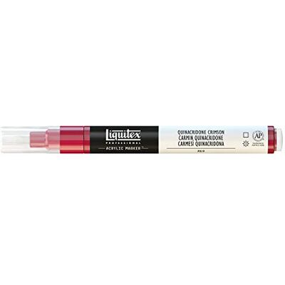 Liquitex Profesionální malba akryl zvýrazňovač akrylová barva, quinacridone karmesin, akrylový popisovač 2-4 mm hrot Liquitex Profesionální malba akryl zvýrazňovač akrylová barva, quinacridone karmesin, akrylový popisovač 2-4 mm hrot